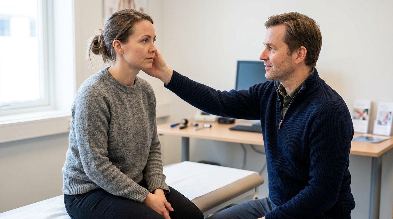 Veiledet hodebevegelse ved svimmelhetsundersøkelse